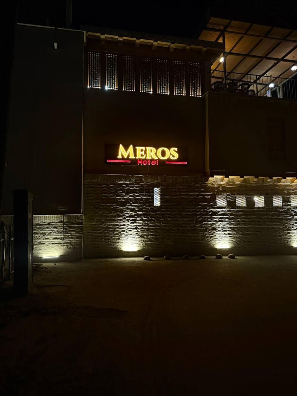 Meros Hotel Buchara Exterior foto