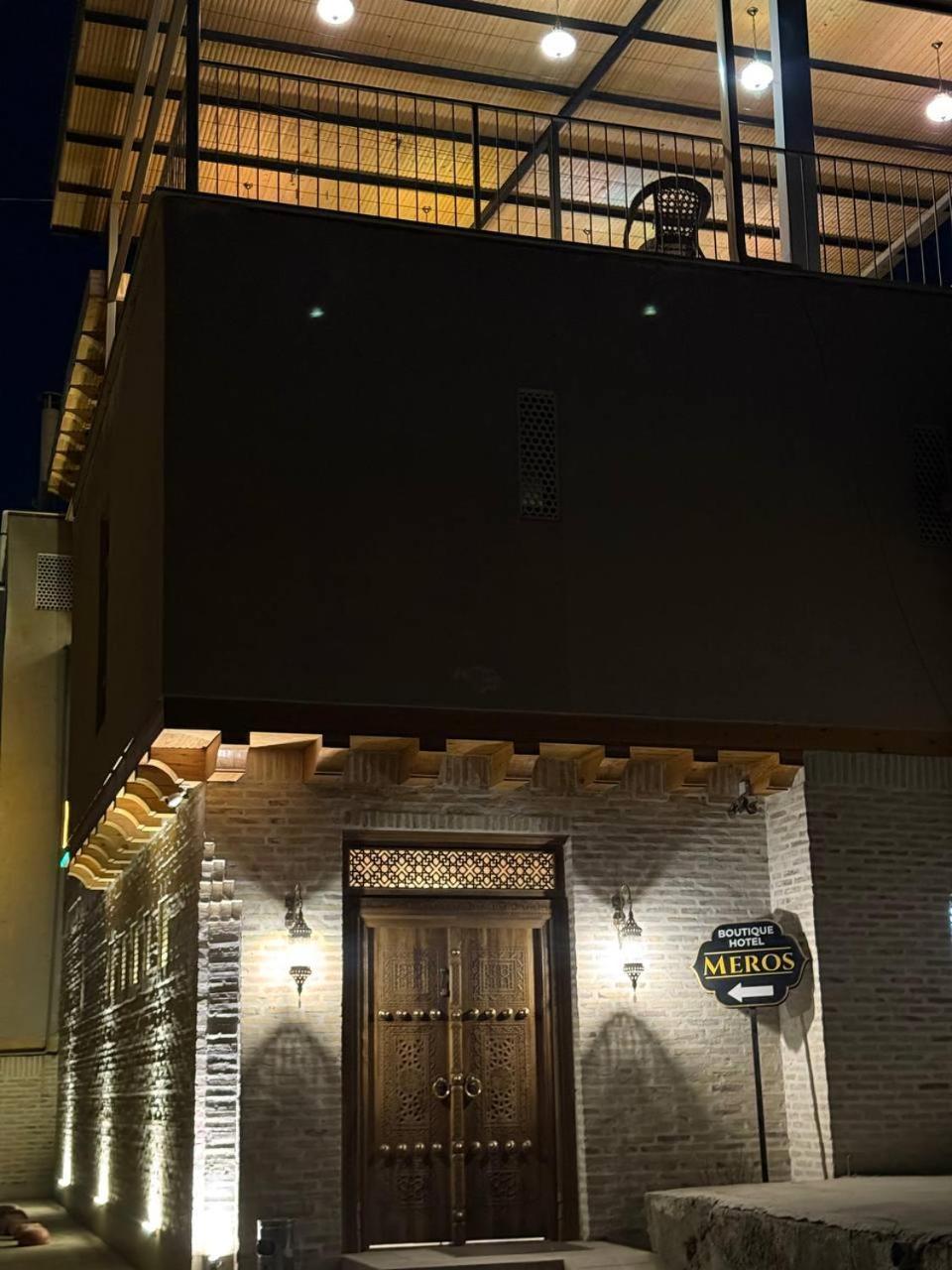 Meros Hotel Buchara Exterior foto